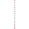 Crystal Lane DIY Glass Garden 8mm Opaque Small Flower Caps Bead Strand, 25pcs